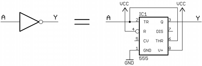 Modified 555 inverter