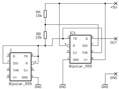 Final version of bipolar "capacitor 555"